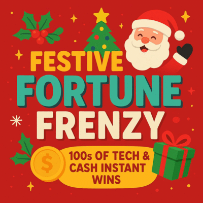 Festive Fortune Frenzy - 100s of tech + cash instant wins